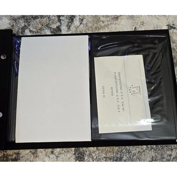 Jordan Mark Wooden Photo Album Frame With Multiple Compartments For Photos - Picture 5 of 9